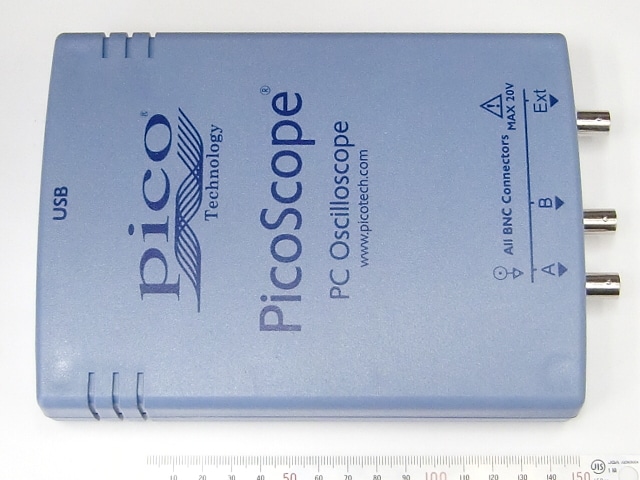 USBオシロスコープPicoScope3204(8ビット2ch50Msps): 計測器