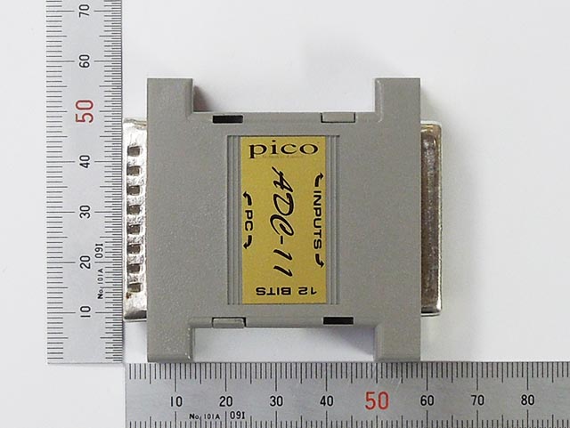 パラレル接続パソコンデータロガー ADC-11/12 (12ビット11ch