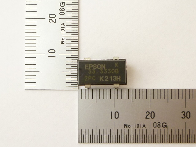 クリスタルオシレーター(33.333MHz)SG-8002DC(3.3V): 受動部品 クリスタルオシレーター(33.333MHz)SG-8002DC(3.3V): 受動部品