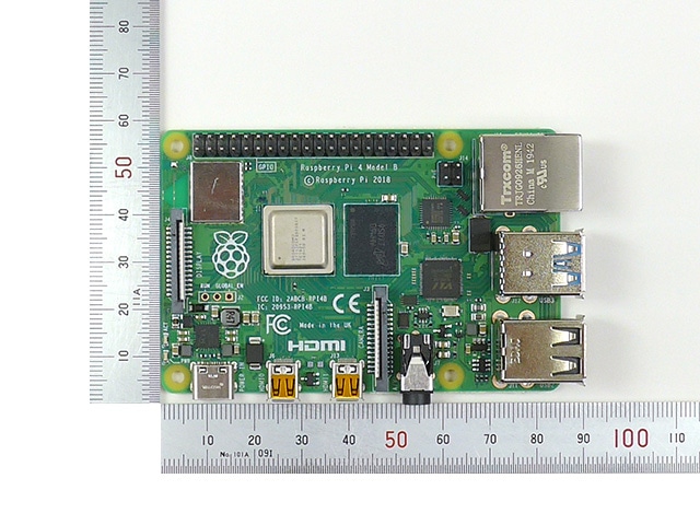 Raspberry Pi 4 Model B 4GB (ラズベリーパイフォーモデルビー)
