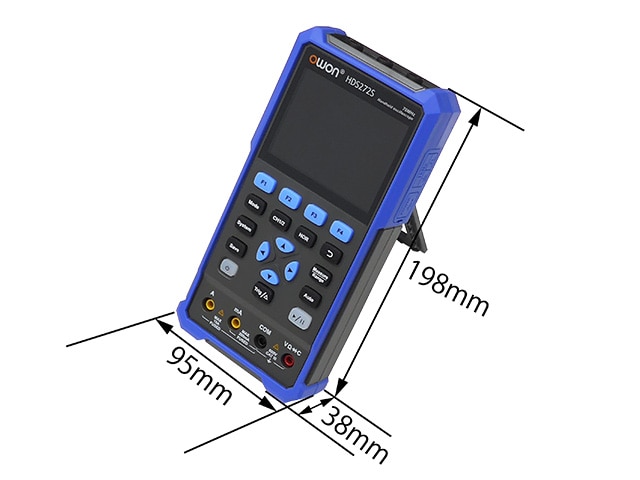 ハンドヘルドオシロスコープ&デジタルマルチメーター&ファンクションジェネレーター 70MHz HDS272S