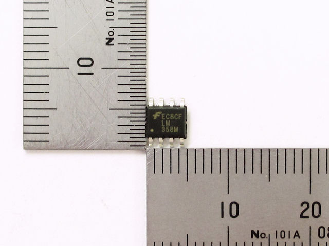 2回路入汎用オペアンプ LM358MX: 半導体 秋月電子通商-電子部品