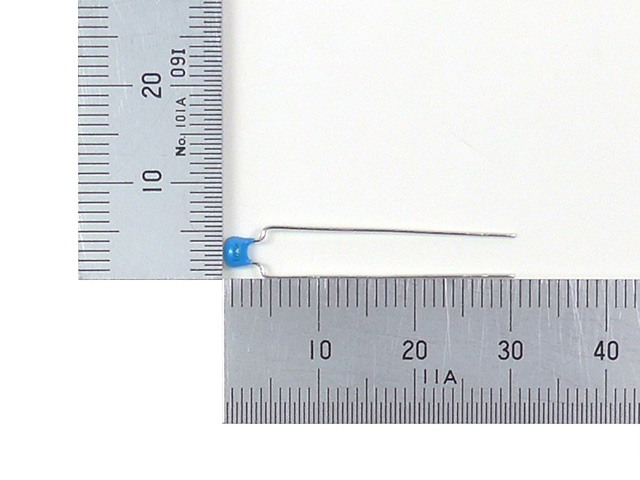 積層セラミックコンデンサー 0.01μF250V X7R 5mmピッチ: 受動