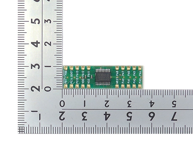 まつた様 STM32マイコン STM32C011F4P6 ブレークアウトモジュールキット: 半導体