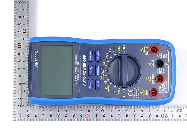 デジタルマルチテスター 真の実効値 WH5000A: 計測器・センサー