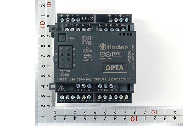 Arduino Opta デジタル拡張モジュール D1608S: 開発ツール・ボード