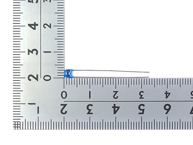積層セラミックコンデンサー 0.022μF50V X7R 2.54mmピッチ: 受動