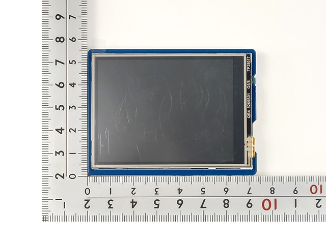2.8インチタッチディスプレイシールド For Arduino(R): 開発ツール