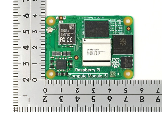ミニPC Raspberry Pi Compute Module 5 8GB RAM Raspberry Pi Compute Module 5, 8GB RAM, 32GB eMMC - CM5008032