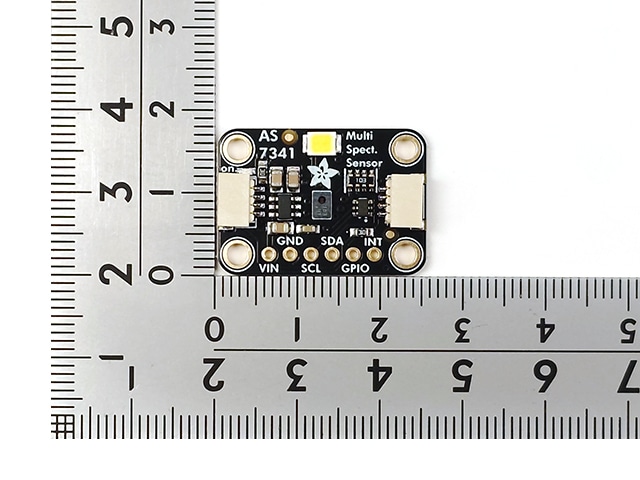 AS7341使用 10ch 光/カラーセンサーモジュール: 開発ツール・ボード