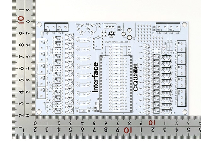 ESP32-DevKitC用アイソレートI/O基板(C): 基板・ブレッドボード・ラグ