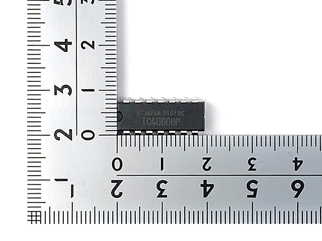 アナログスイッチ TC4066BP: 半導体 秋月電子通商-電子部品・ネット通販