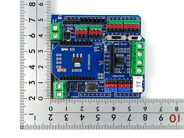 RS-485 IO拡張シールド for Arduino(R): 開発ツール・ボード 秋月電子