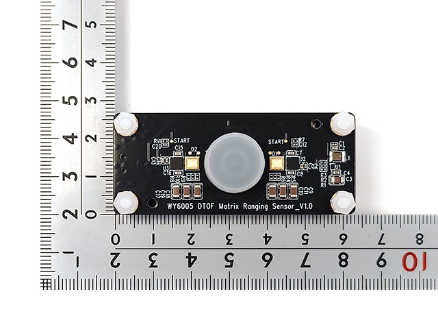 Gravity:3Dレーザー測距センサー(64×8 Matrix DTOF 3D Laser Ranging