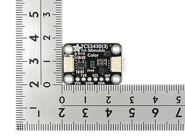 TCS3430(3)使用 光/カラーセンサーモジュール: 開発ツール・ボード