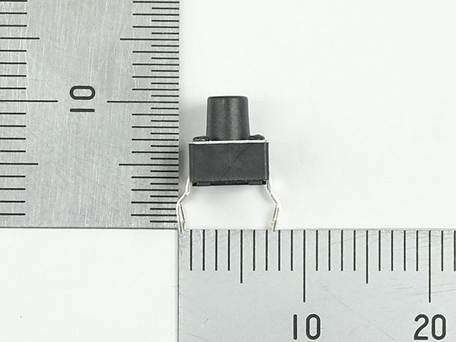タクトスイッチ(黒色): 制御部品・駆動部品 秋月電子通商-電子部品