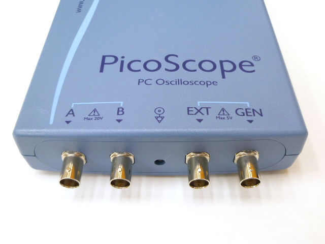 USBオシロスコープPicoScope3204A(8ビット2ch500Msps)
