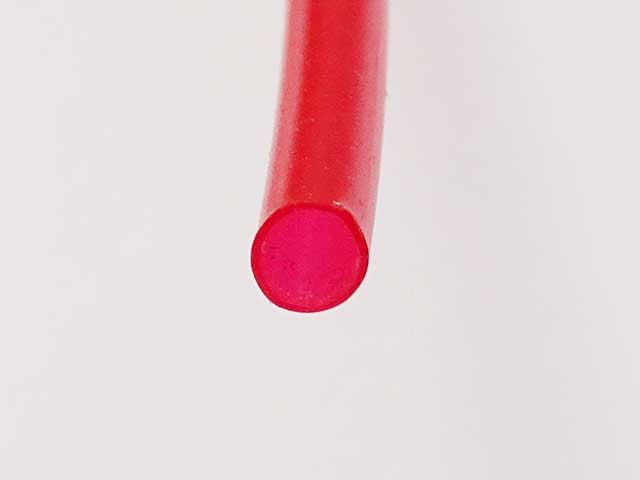 熱収縮チューブ(スミチューブC 赤) Φ1.5×0.2×1m