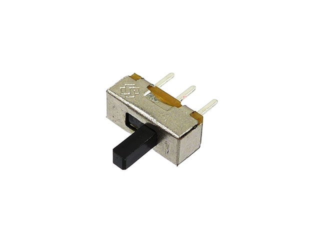小型スライドスイッチ 1回路2接点 SS12D01G4: 制御部品・駆動部品 秋月