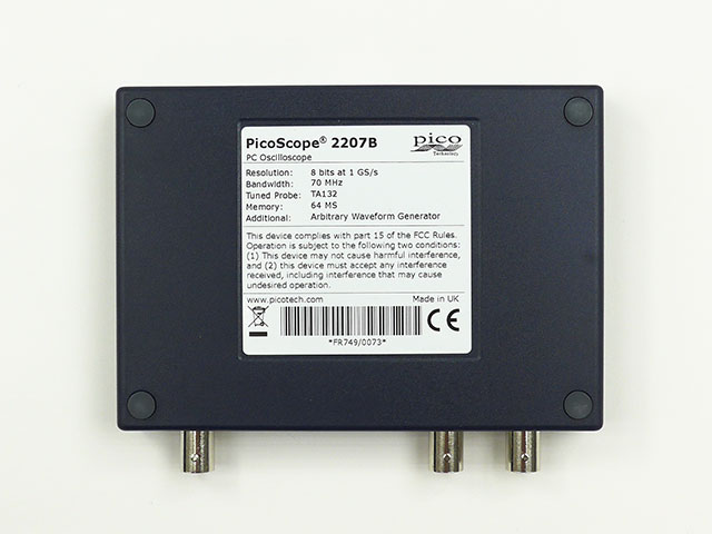 USBオシロスコープ PicoScope 2207B