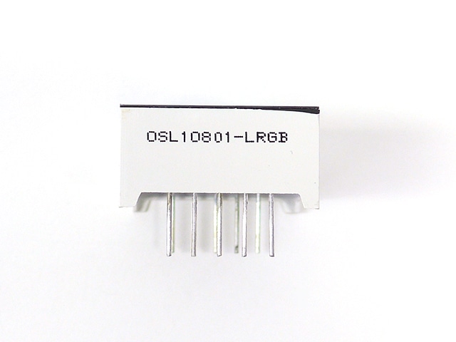 フルカラーRGB7セグメントLED表示器 カソードコモン OSL10801