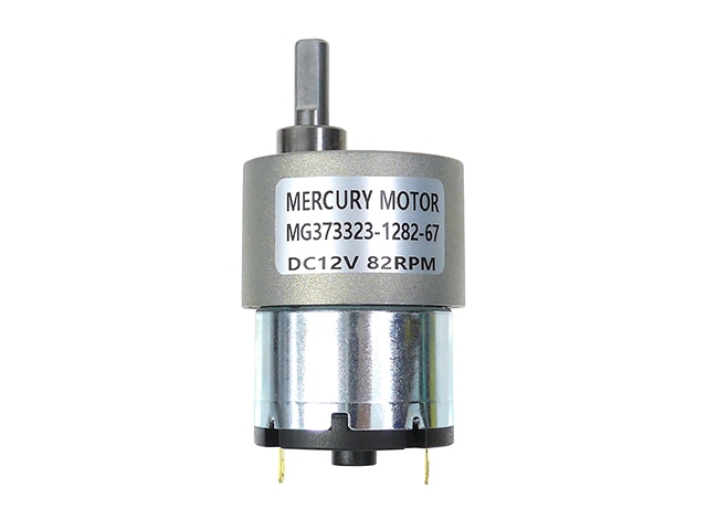 ギアードモーター 12V 1:67 82RPM: 制御部品・駆動部品 秋月電子