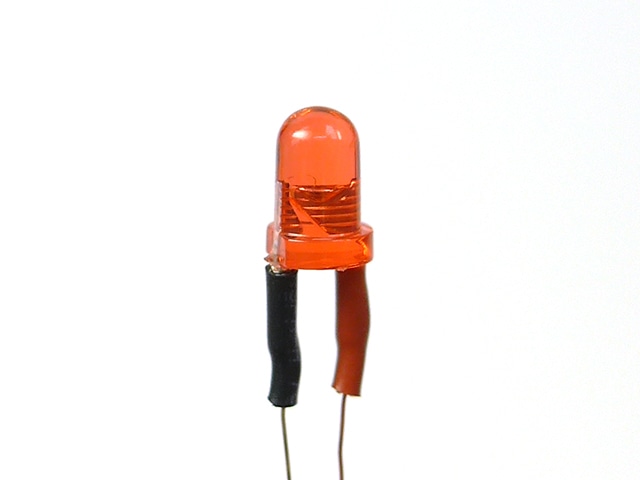 3mm赤色LED ワイヤ付 OSR53133A-1MA-W25: オプト