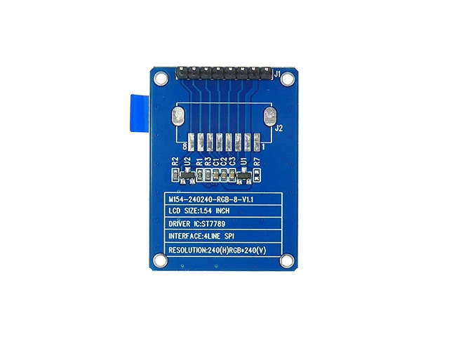 1.54インチ 240×240ドットカラーグラフィックTFT LCDモジュール