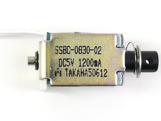 みぞさま　専用 5Vソレノイド SSBC-0830-02: 制御部品・駆動部品 秋月電子通商