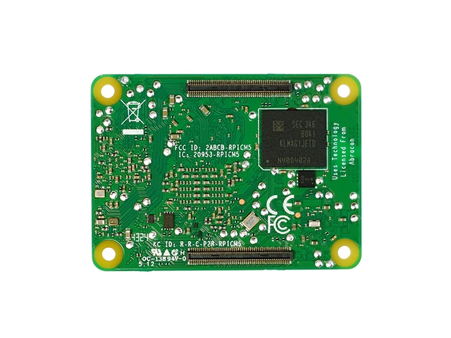 Raspberry Pi Compute Module 5 (RAM:4GB eMMC:16GB 無線機能搭載