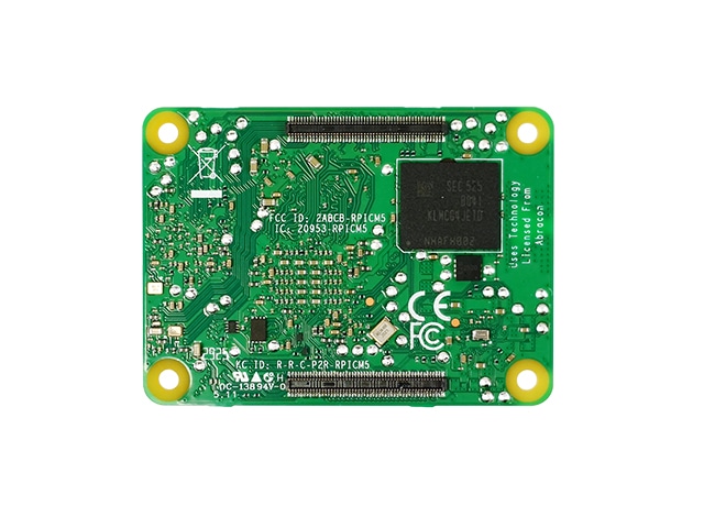 Raspberry Pi Compute Module 5 (RAM:16GB eMMC:64GB 無線機能搭載