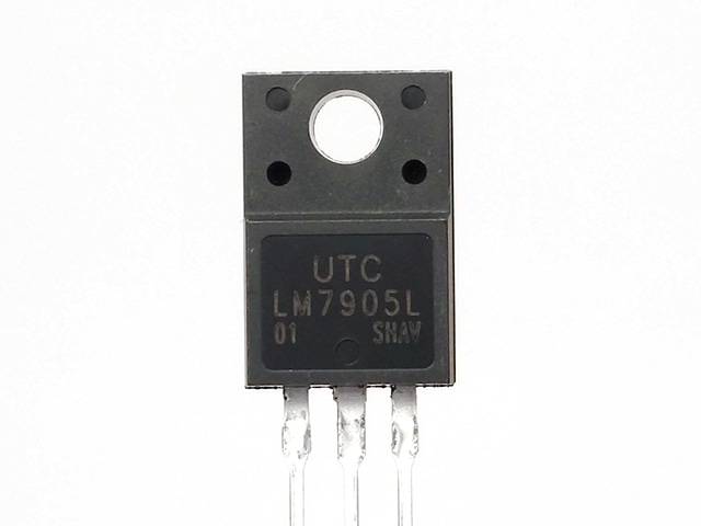 三端子レギュレーター 負電源用 -5V1A LM7905L-TF3: 半導体 秋月電子