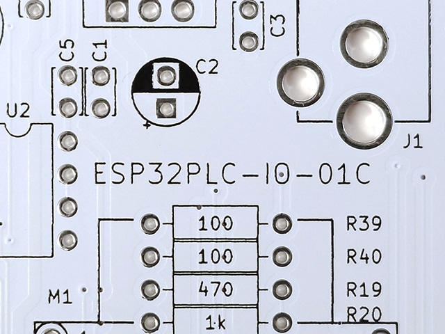 ESP32-DevKitC用アイソレートI/O基板(C): 基板・ブレッドボード・ラグ