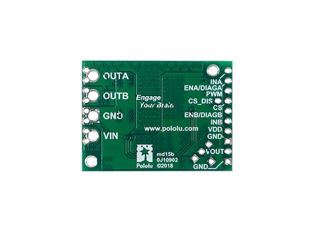 VNH5019使用DCモータードライバーモジュール: 半導体 秋月電子通商 