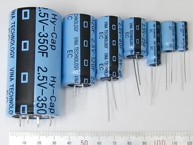 電気二重層コンデンサー220F2.5V: 受動部品 秋月電子通商-電子