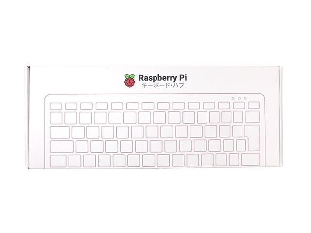 Raspberry Pi 公式キーボード USBハブ付き 日本語配列