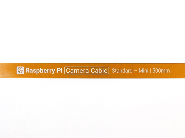 Raspberry Pi 5・Zero用CSIケーブル(カメラ用) FPC 15-22pin 500mm