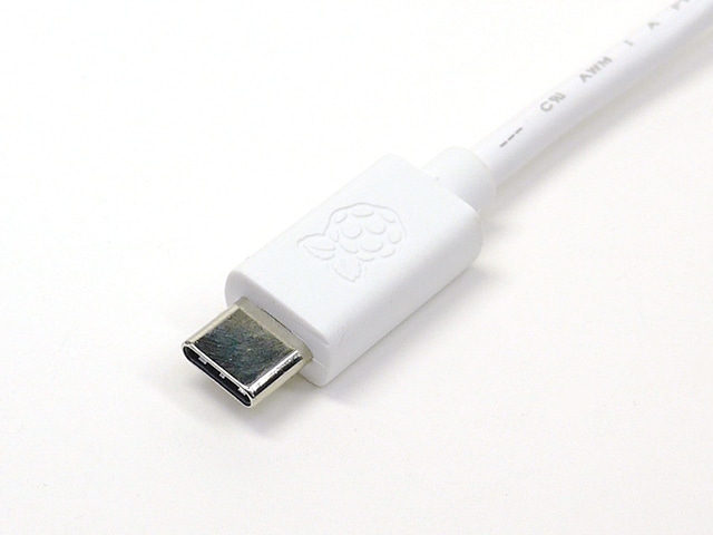 Raspberry Pi 公式ACアダプター(27W USB PD Type-C) 白: 電源