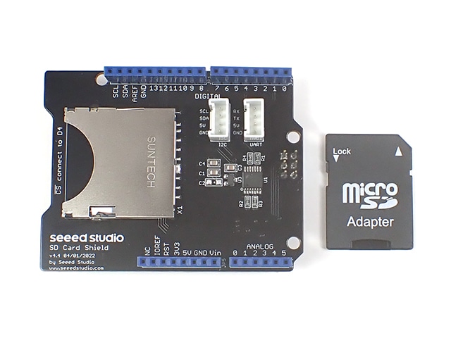 SD CARD SHIELD V4 (SDカードシールド): 開発ツール・ボード