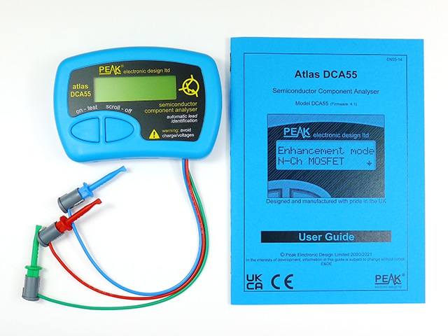 半導体アナライザーDCA55 フルオート自動判別 単4仕様: 計測器