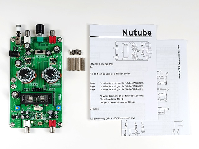 KORG Nutube 6P1用評価ボード Nutube 6P1用評価ボード — スイッチサイエンス