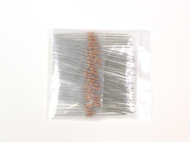 カーボン抵抗(炭素皮膜抵抗) 1/4W1MΩ: 受動部品 秋月電子通商