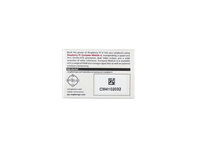 Raspberry Pi Compute Module 4 (RAM:2GB eMMC:32GB 無線機能搭載