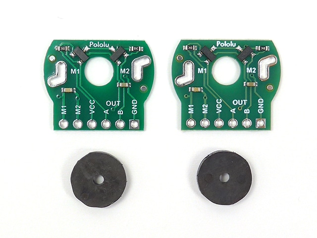 ギアードモーター用エンコーダーペアキット 20D用: 計測器