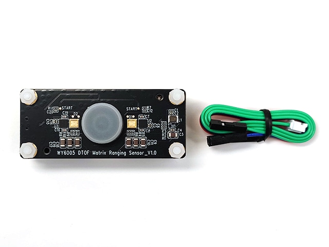 Gravity:3Dレーザー測距センサー(64×8 Matrix DTOF 3D Laser Ranging