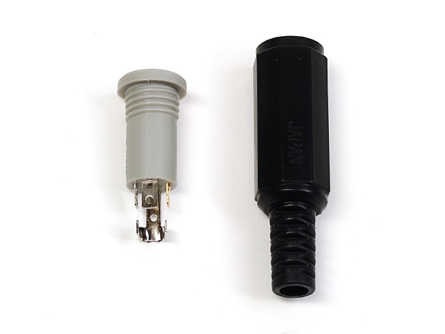 3.5mm4極ミニジャック 中継用 MJ-064: ケーブル・コネクター 秋月電子