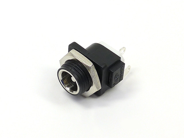 2.1mm標準DCジャック パネル取付用 MJ-40A: ケーブル