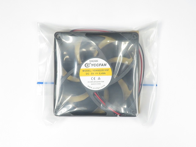 E.Tページ DCファン 5V 92×92×25mm: ケース・ネジ・固定具 秋月電子通商-電子部品