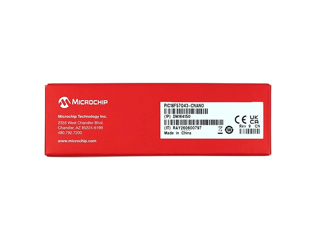 PIC18F57Q43 Curiosity Nano 評価ボード: 開発ツール・ボード 秋月電子