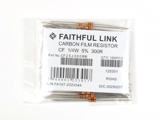 ''抵抗'' オーダー作品 カーボン抵抗(炭素皮膜抵抗) 1/2W1.8kΩ: 受動部品 秋月電子通商-電子